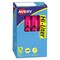 Avery HI-LITER Desk-Style Chisel Tip Highlighters - Fluorescent Pink Ink/Black Barrel (1-Dozen)